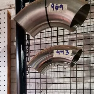 Codos de acero inoxidables